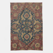  Antiek oosterachtig Perzisch Rode Patroon Theedoek (Verticaal)