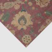  Antiek oosterachtig Perzisch Rode Patroon Tissuepapier (Detail)