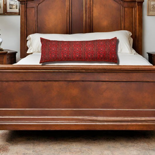 Antiek oosterend design lichaamskussen