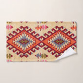 Antiek  oosterrood beige Kilim Turks Bad Handdoek (Handdoek)