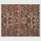 Antiek oosters Perzisch Patroon Cadeaupapier (Vlak)