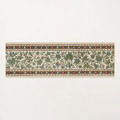 Antiek Oosters Tapijt Botanische Patroon Runner Yogamat (Achterkant (horizontaal))