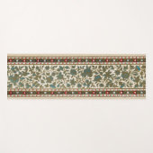 Antiek Oosters Tapijt Botanische Patroon Runner Yogamat (Voorkant (horizontaal))