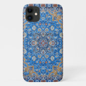 Antiek-oosterse blauwe Turkse tapijtschelp Case-Mate iPhone Case (Achterkant)