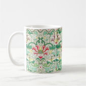 Antiek oosterse bloemmotief William Morris Koffiemok (Links)