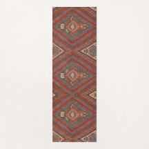 Antiek oosterse bruine kilim