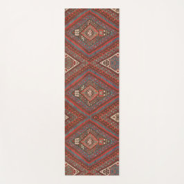 Antiek oosterse bruine kilim yogamat