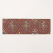 Antiek oosterse bruine kilim yogamat (Voorkant (horizontaal))