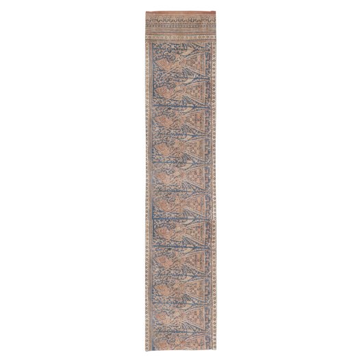 Antiek Oosterse Indonesië Mawa Pattern Korte Tafelloper (Voorkant)