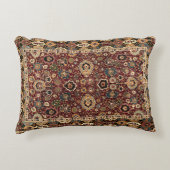 Antiek oosterse perzische harttapijten afdrukken accent kussen (Voorkant)