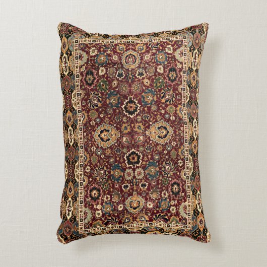 Antiek oosterse perzische harttapijten afdrukken accent kussen (Voorkant(Verticaal))