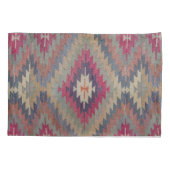 Antiek-oosterse Perzische Kilim Rug Kussensloop (Achterkant-Links)