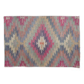 Antiek-oosterse Perzische Kilim Rug Kussensloop (Voorkant-Links)