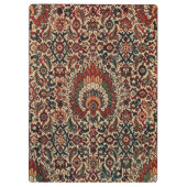 Antiek oosterse Perzische tapijtnaam Klembord (Achterkant)