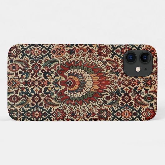 Antiek-oosterse Perzische tapijtschelp Case-Mate iPhone Case (Achterkant (horizontaal))