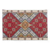 Antiek-oosterse Perzische tapijtschelp Kussensloop (Achterkant-Rechts)