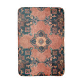 Antiek  oosterse terracotta Persiaans tapijt Badmat (Voorkant Verticaal)