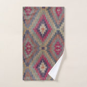 Antiek -oosterse Turkse Kilim Rug Bad Handdoek (Handdoek)