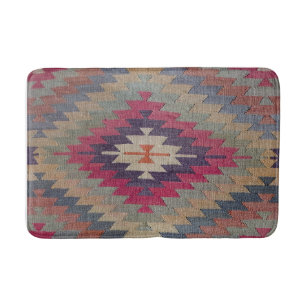 Antiek -oosterse Turkse Kilim Rug Badmat