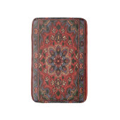 Antiek oosterse Turkse Perzische ringtapijt Badmat (Voorkant Verticaal)