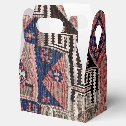 Antiek oosterse Turkse Perzische tapijt Bedankdoosjes (Geopend)