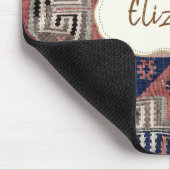 Antiek oosterse Turkse Perzische tapijt Muismat (Hoek)