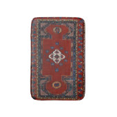 Antiek-oosterse Turkse Perzische tapijttapijt Badmat (Voorkant Verticaal)