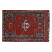 Antiek-oosterse Turkse tapijten Rug Red Kussensloop (Achterkant-Links)