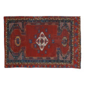 Antiek-oosterse Turkse tapijten Rug Red Kussensloop (Voorkant-Links)