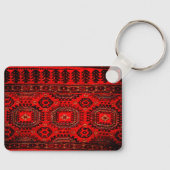 Antiek oosterse vormgeving van tapijten in vivid r sleutelhanger (Voorkant)