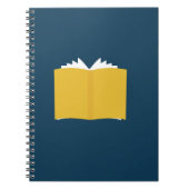 Antiek open boek notitieboek (Voorkant)