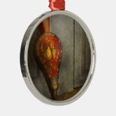 Antiek - Open haard - De blaasbalg Metalen Ornament (Rechts)