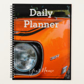 Antiek Oranje auto - Daily Planner - HAMbWG (Voorkant)