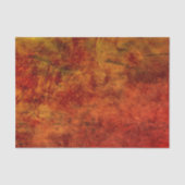 Antiek Oranje bruin , ontkleurd Tissuepapier (Voorkant)