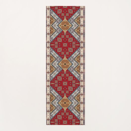 Antiek Oriëntaals-Turks Ottomaans Kelim-Tapijt Yogamat (Voorkant)