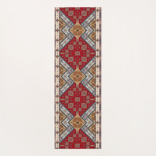 Antiek Oriëntaals-Turks Ottomaans Kelim-Tapijt Yogamat (Achterkant)