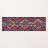 Antiek-Oriental Traditional Armenian Pattern Rug Yogamat (Voorkant (horizontaal))