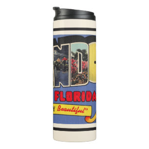 Antiek Orlando Florida Thermosbeker