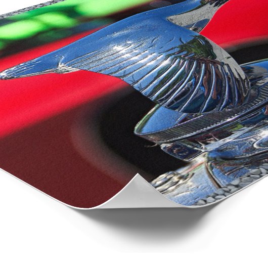 Antiek ornament poster (Hoek)