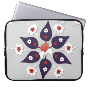 Antiek ottomaanse Turkse tegel ontwerper abstrac Laptop Sleeve