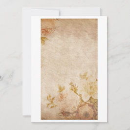 Antiek oud briefpapier notitiekaartje