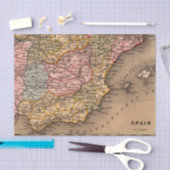 Antiek oud papier voor Wereldkaart (Craft)