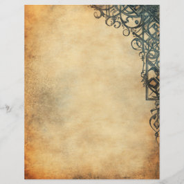 Antiek oud perkamentpapier