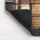 Antiek Oude Boeken  Tomes Gift Muismat (Hoek)