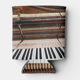Antiek oude concertpianofoto blikjeskoeler