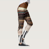 Antiek oude concertpianofoto leggings (Rechts)