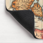 Antiek oude kaart geïnspireerd (10) muismat (Hoek)