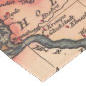 Antiek oude kaart geïnspireerd (10) tafelkleed (Gekanteld)