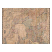 Antiek oude kaart geïnspireerd (13) tafelkleed (Voorkant (Horizontaal))