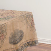 Antiek oude kaart geïnspireerd (13) tafelkleed (Voorbeeld)